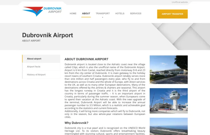 Dubrovnik Airport — Croatia