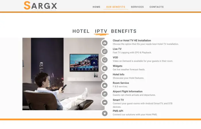 Sargx IPTV — Hong Kong