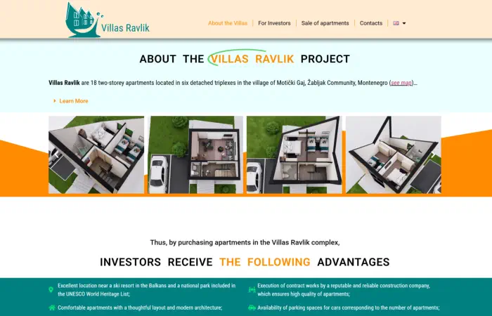 Villas Ravlik — Montenegro